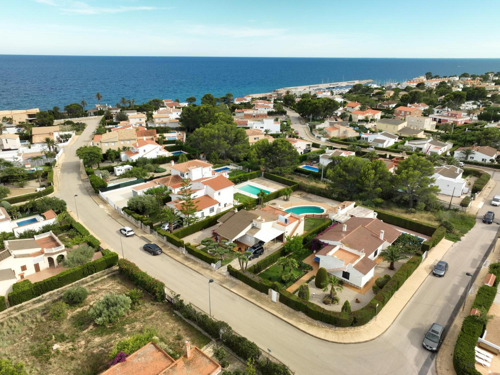 Exclusiva Villa Con Piscina Calafat Kültér fotó