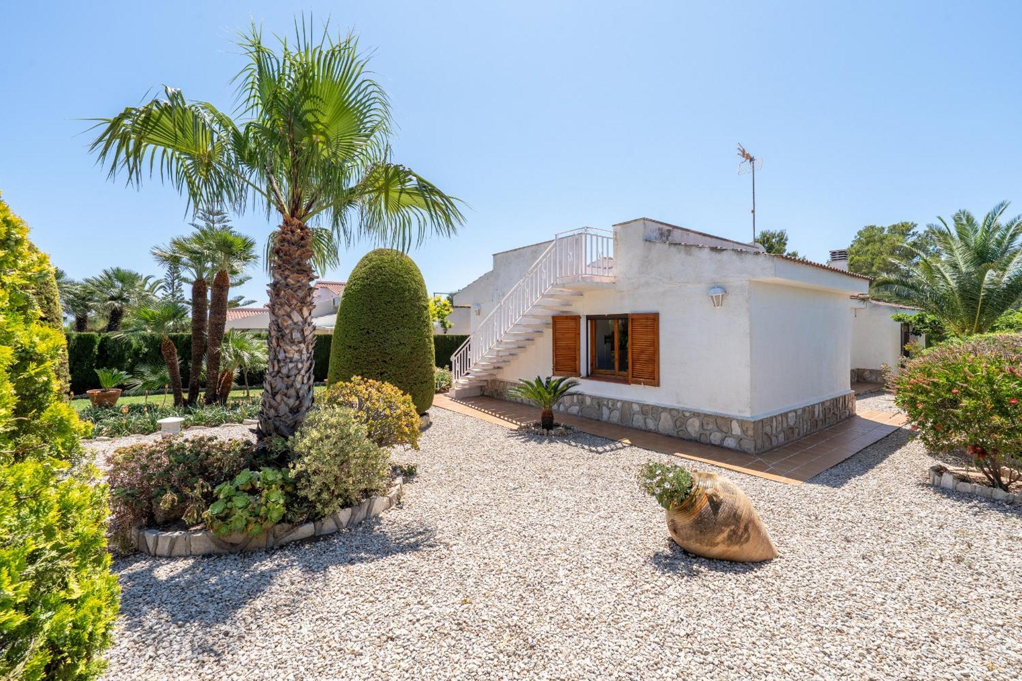 Exclusiva Villa Con Piscina Calafat Kültér fotó
