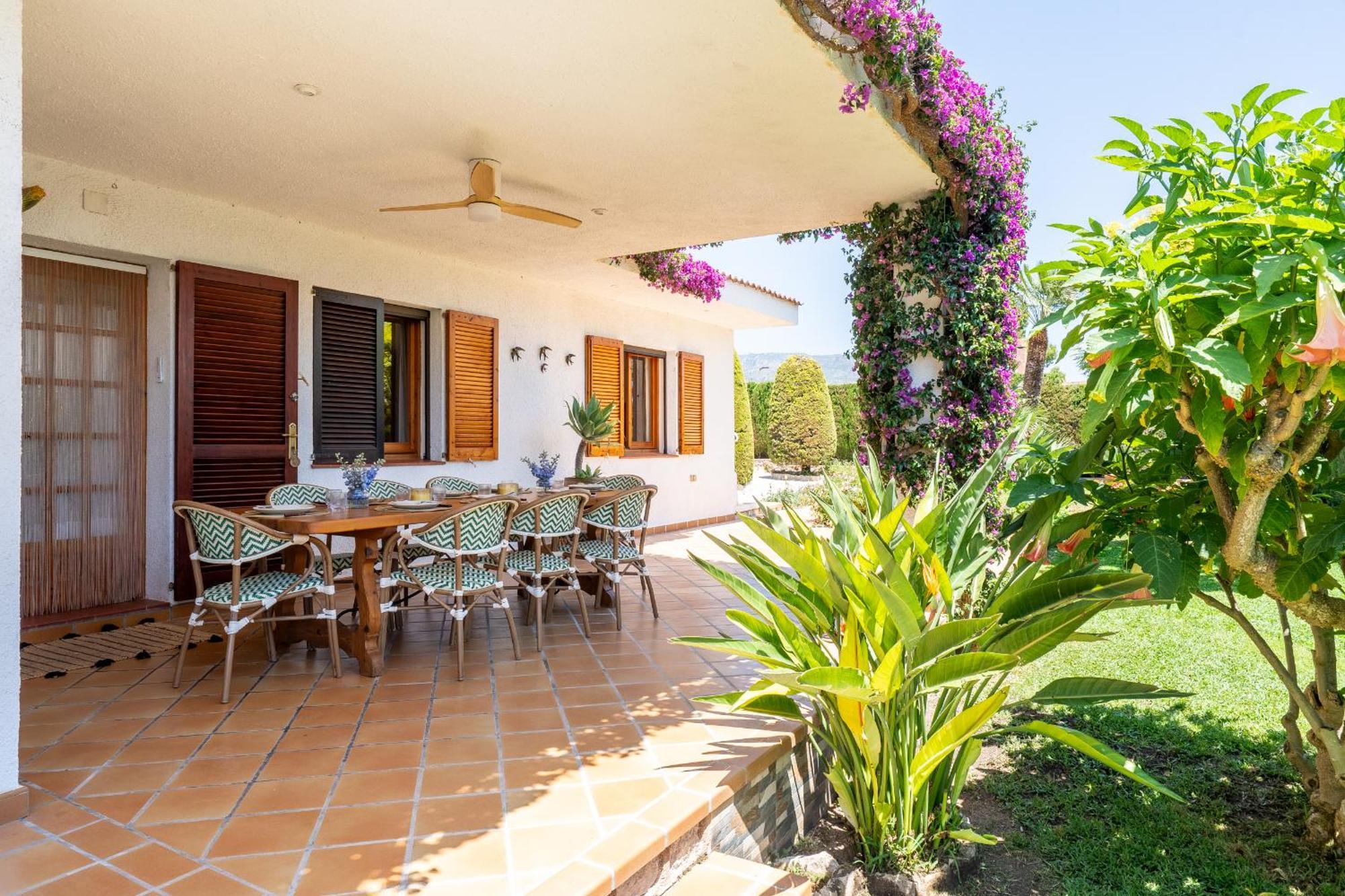 Exclusiva Villa Con Piscina Calafat Kültér fotó